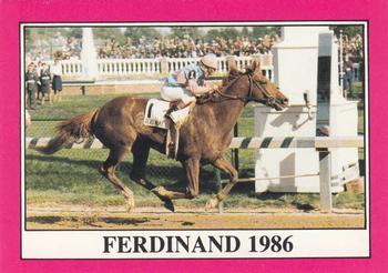 1991 Horse Star Kentucky Derby #112 Ferdinand Front